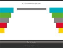 Tablet Screenshot of enhancementonline.com